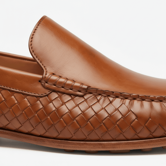 Le Mocassin Tressé Élégant - NEVISSE