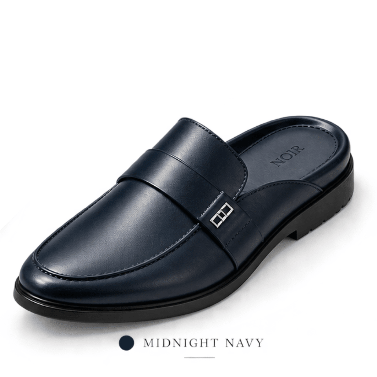 NOIR MULE™ — Mocassin Mule Homme | Confort & Élégance - NEVISSE