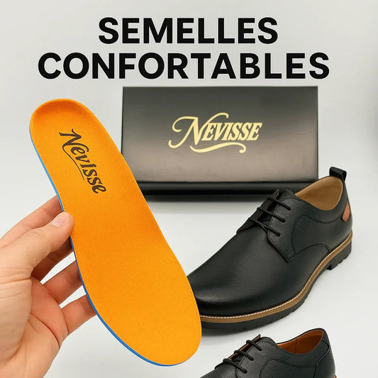 Chaussures de Ville en Cuir Élégantes pour Homme - NEVISSE