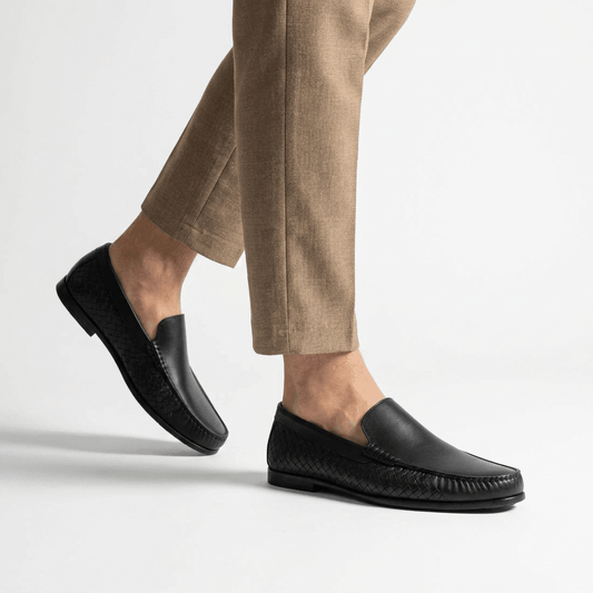 Le Mocassin Tressé Élégant - NEVISSE