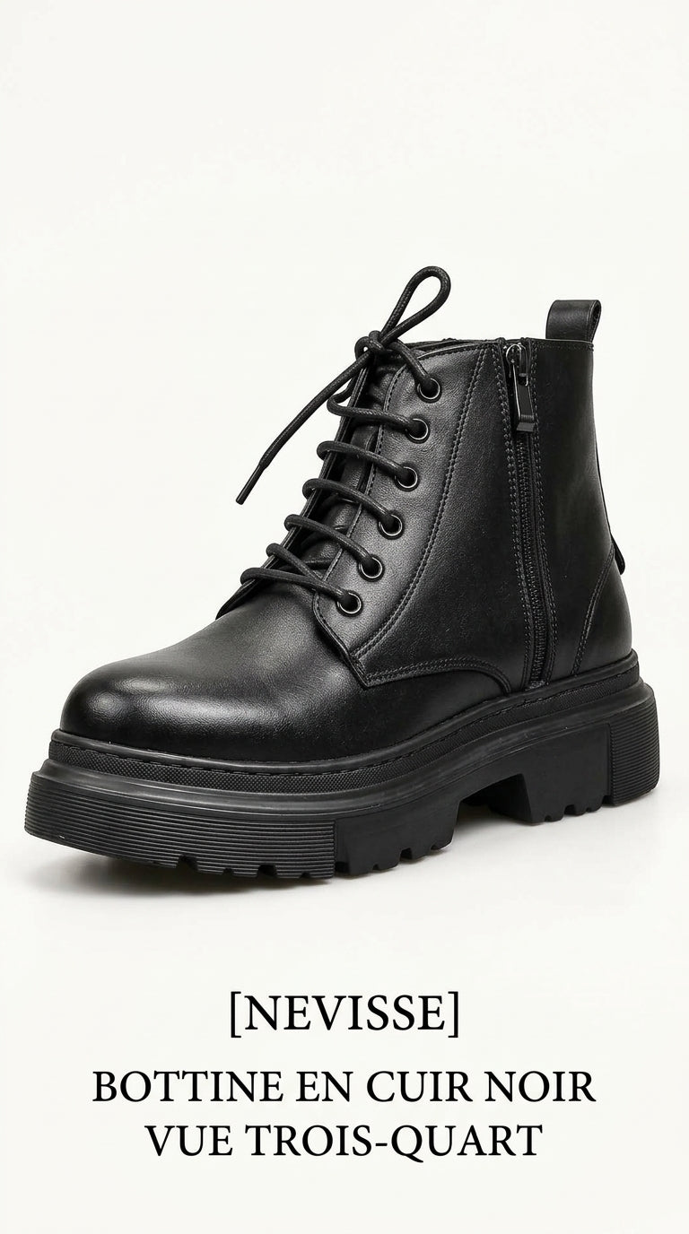 NÉVISSE — Bottine Homme en Cuir Premium - NEVISSE