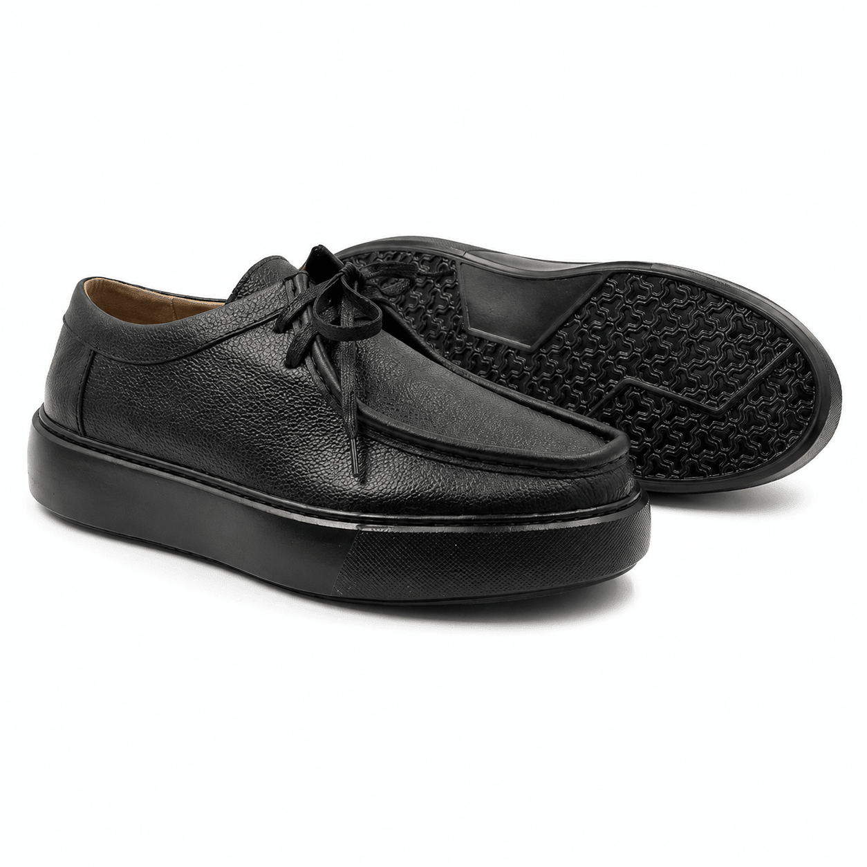Derby Urban en Cuir Grainé - NEVISSE