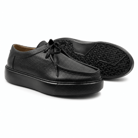Derby Urban en Cuir Grainé - NEVISSE