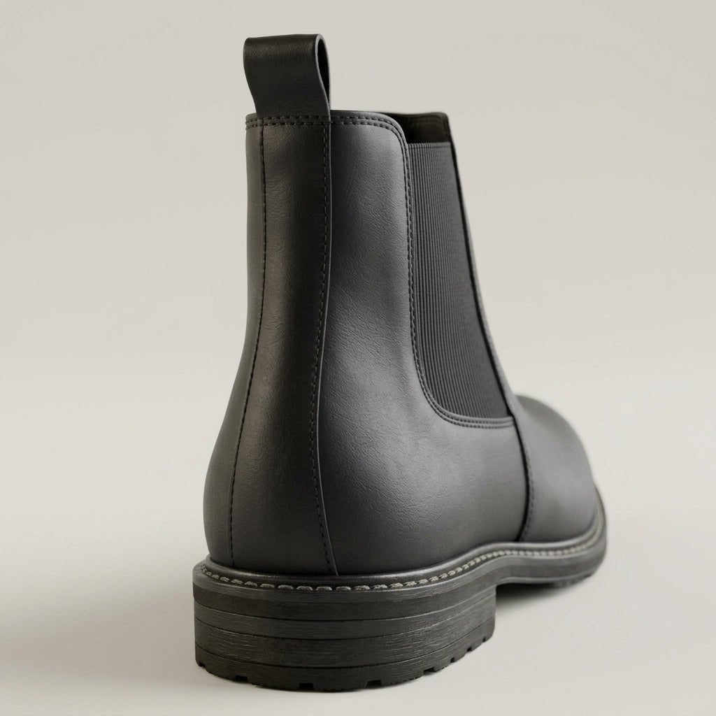 Chelsea Bottes en Cuir Véritable – Élégance & Confort - NEVISSE