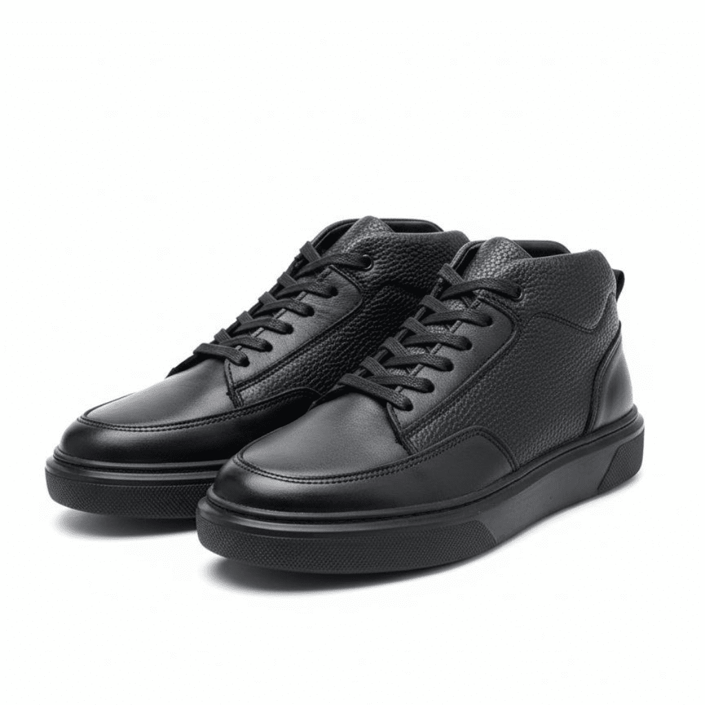 Sneakers Montantes Cuir - NEVISSE