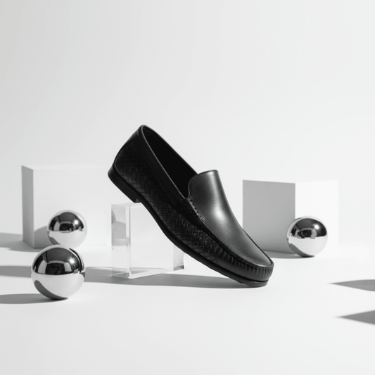 Le Mocassin Tressé Élégant - NEVISSE
