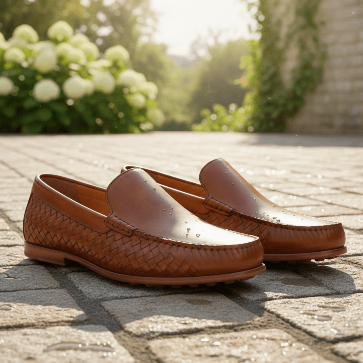 Le Mocassin Tressé Élégant - NEVISSE