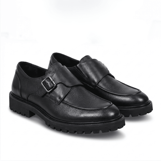Monk Strap Rugged – Semelle Crantée Antidérapante - NEVISSE