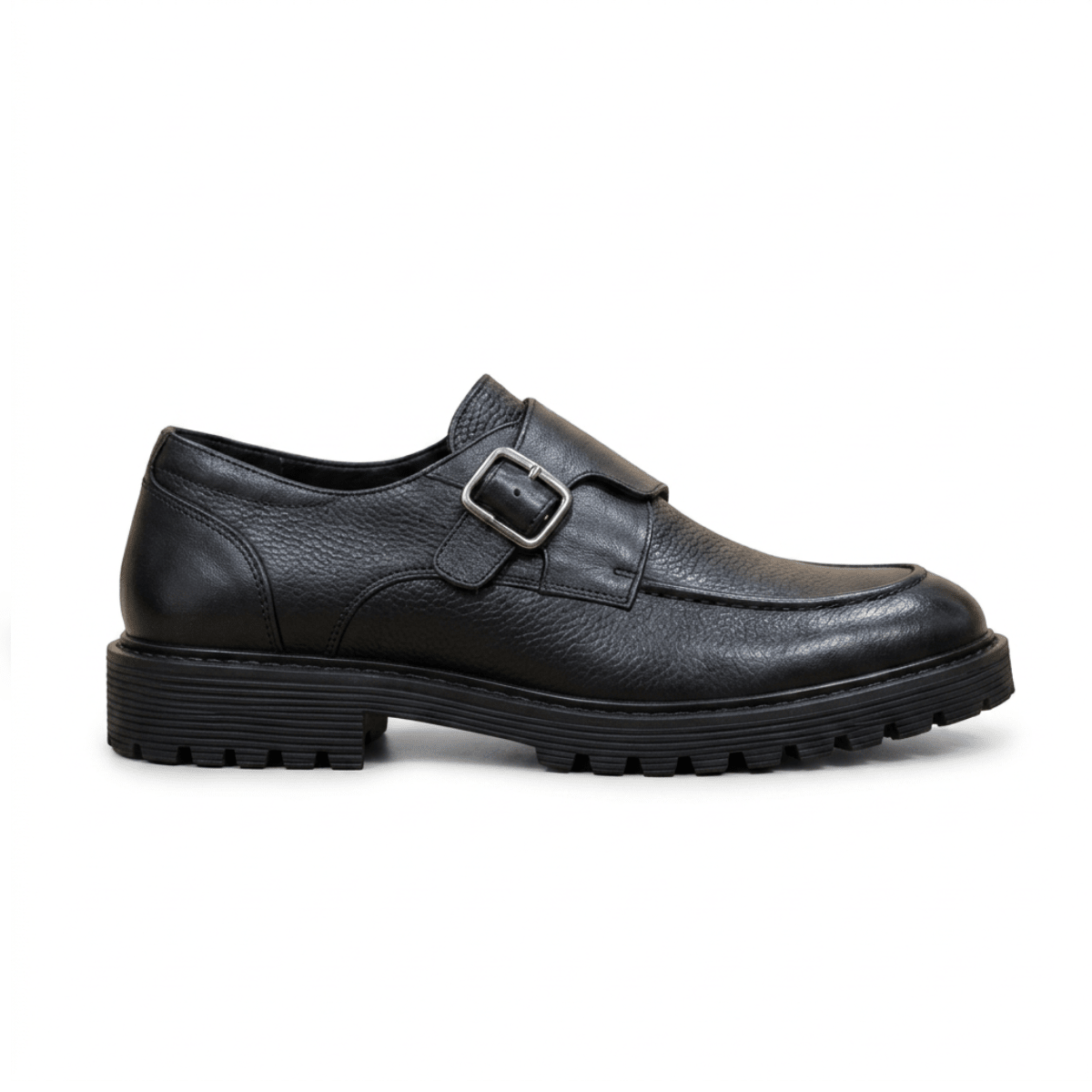 Monk Strap Rugged – Semelle Crantée Antidérapante - NEVISSE