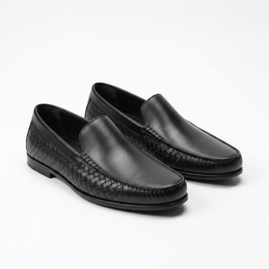 Le Mocassin Tressé Élégant - NEVISSE