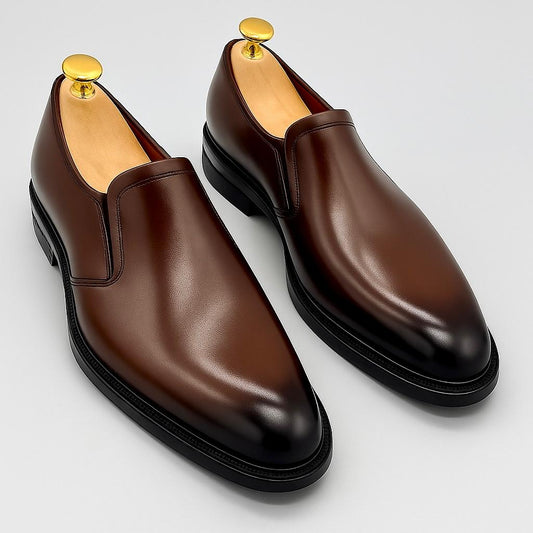 Mocassins Patina Marron Slip On