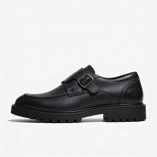 Monk Strap Rugged – Semelle Crantée Antidérapante - NEVISSE