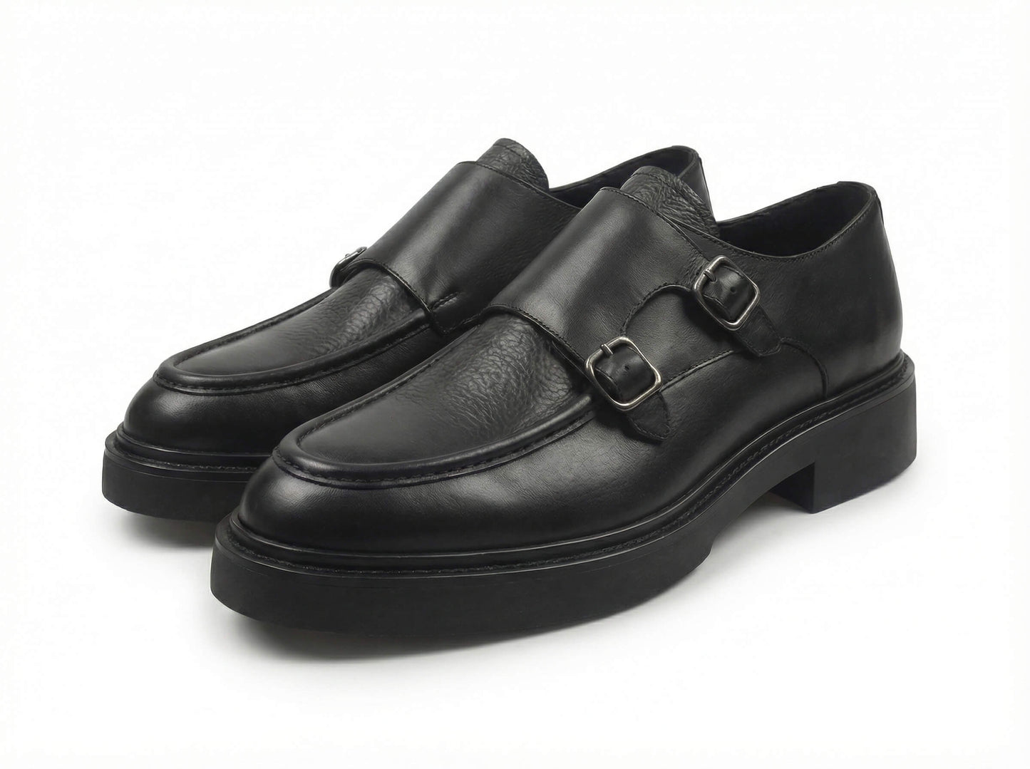 Monk Strap rugged – Semelle Crantée Antidérapante - NEVISSE