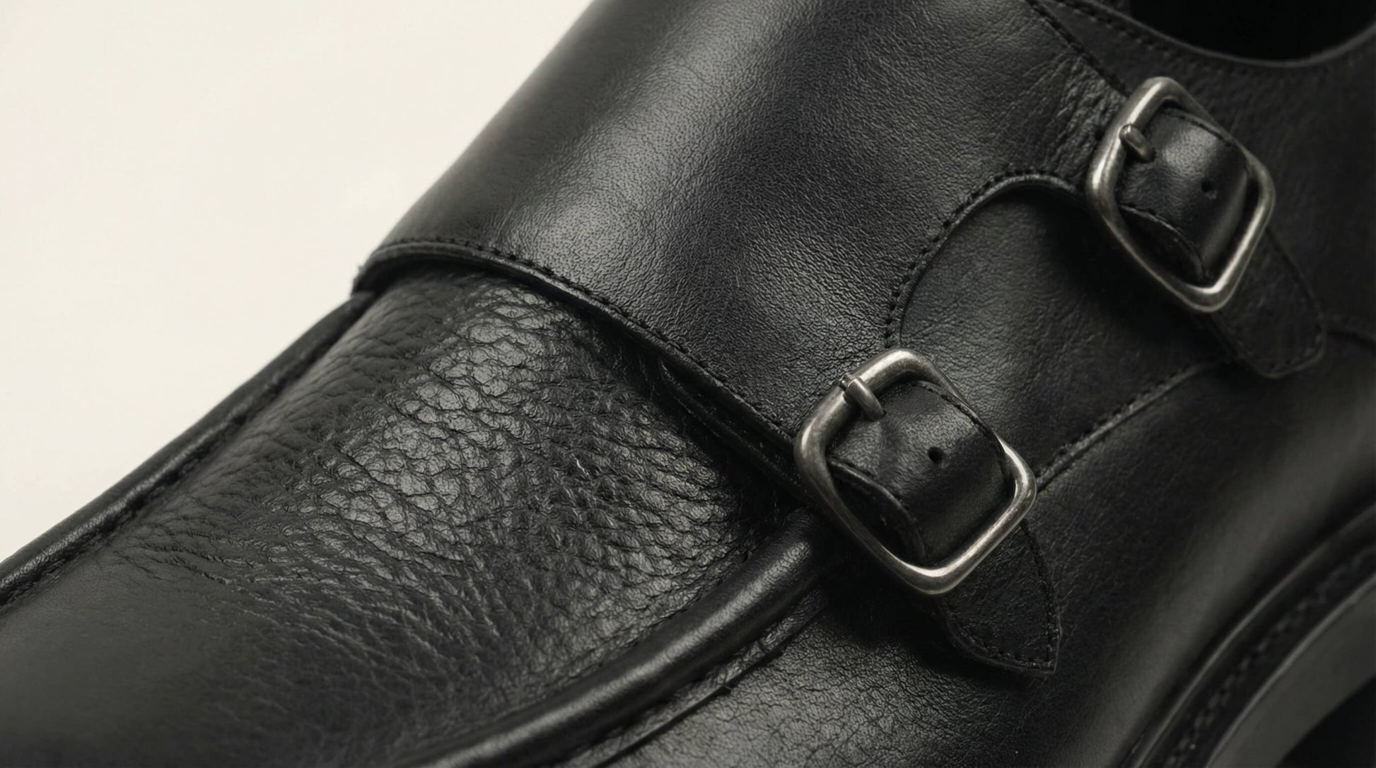 Monk Strap rugged – Semelle Crantée Antidérapante - NEVISSE