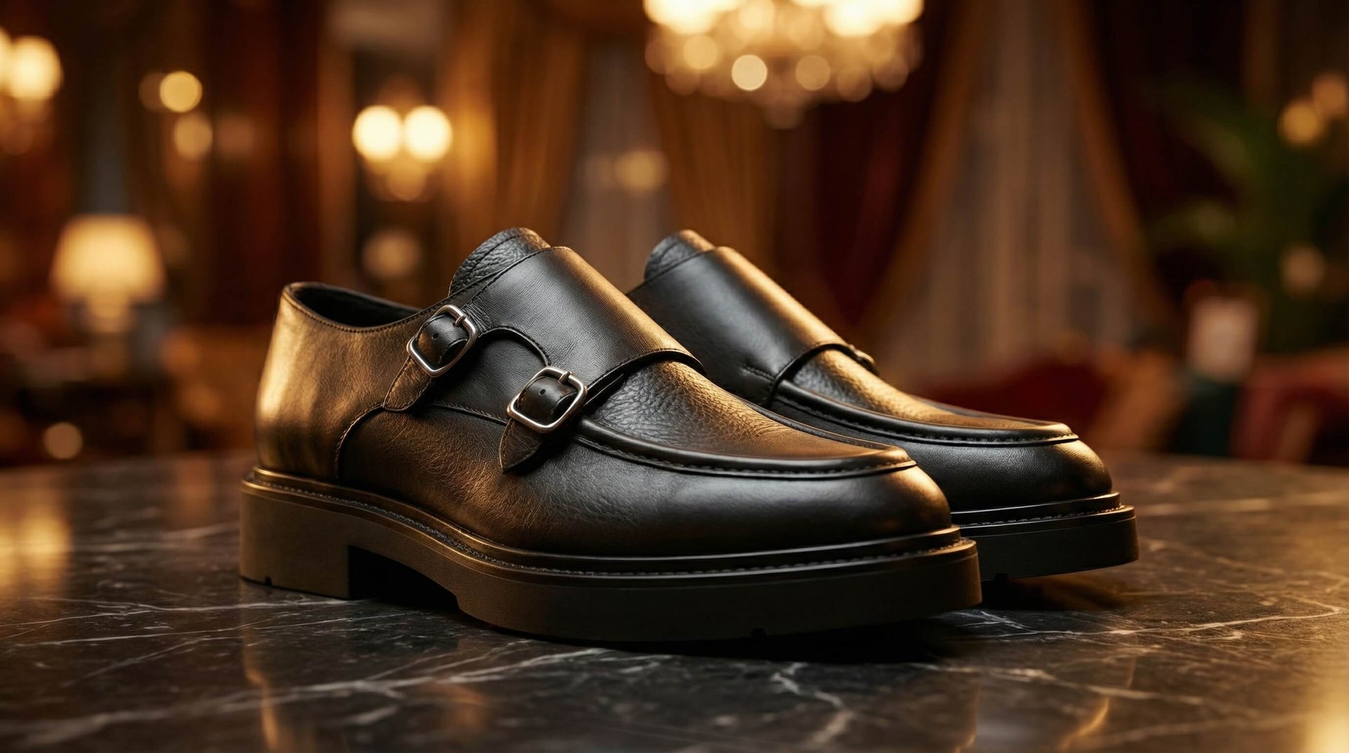 Monk Strap rugged – Semelle Crantée Antidérapante - NEVISSE